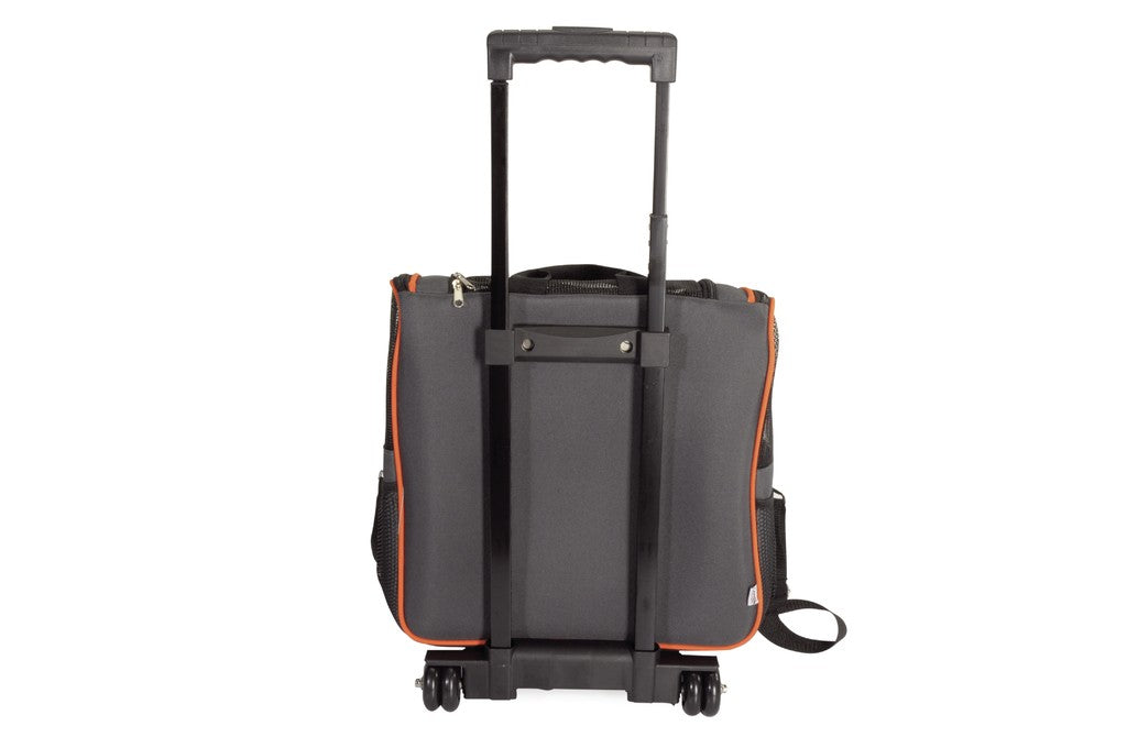 Trasportino trolley Camon 36x30x38 cm con tasche per cani e gatti Trasportino trolley Camon 36x30x38 cm con tasche per cani e gatti